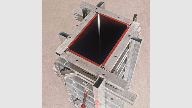 <p>PERI causes a sensation with the RAPID Column Formwork and the innovative Circular Formwork with articulated walers.</p><br/>