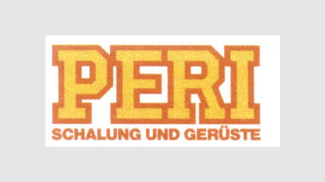<p>"Schalung und Ger&amp;uuml;ste" (formwork and scaffolding) becomes part of the PERI logo from 1985-1989.</p><br/>